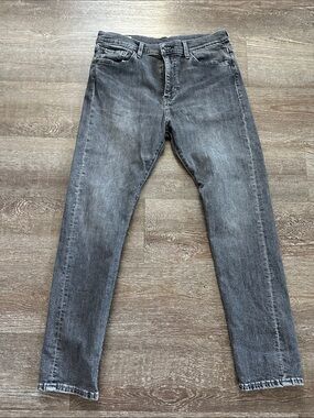 Levi's Men's Slim Straight Washed Grey Jeans